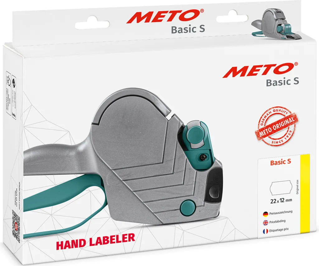 Étiqueteuse Professionnelle Meto S 622 contre les Prix Illisibles
