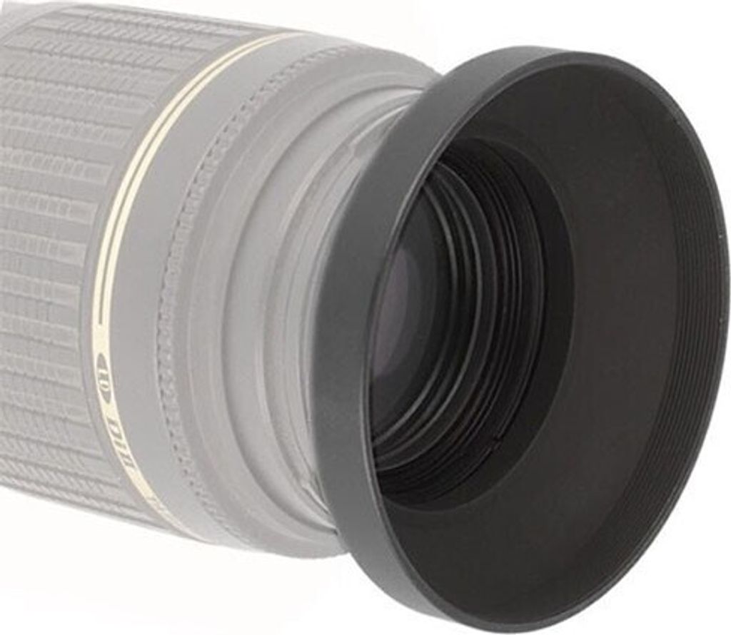 Weitwinkel Sonnenblende / Gegenlichtblende 77mm - Aluminium