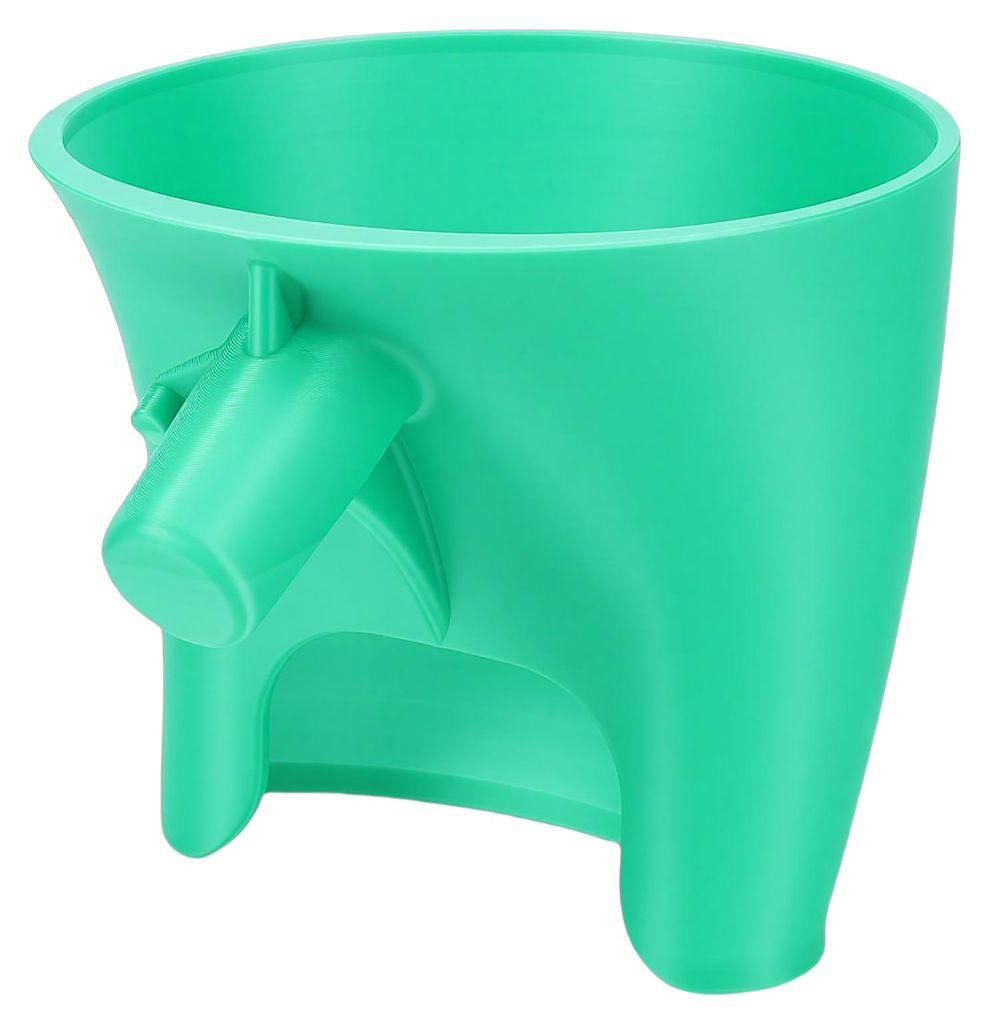 Standmixer Mehltrichter Einfaches Ausgießen von Zucker und Eierflüssigkeitsspender Backaufsatz für die Küche Grün