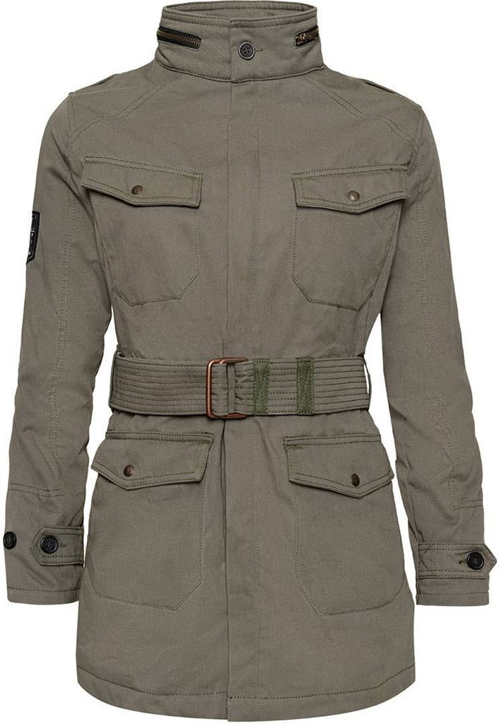 John Doe Field Damen Motorrad Textiljacke 2017, oliv, XS