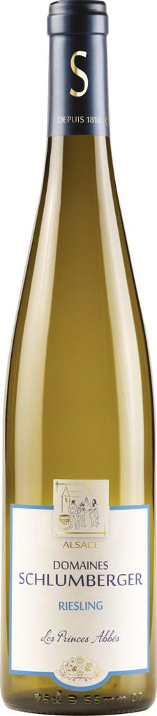 Domaines Schlumberger Riesling les Princes Abbés Elsass 2022 Wein ( 1 x 0.75 L )