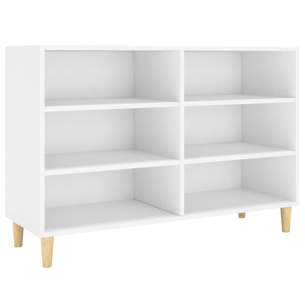 vidaXL Sideboard Blanc 103,5x35x70 cm Bois composite Image du produit 