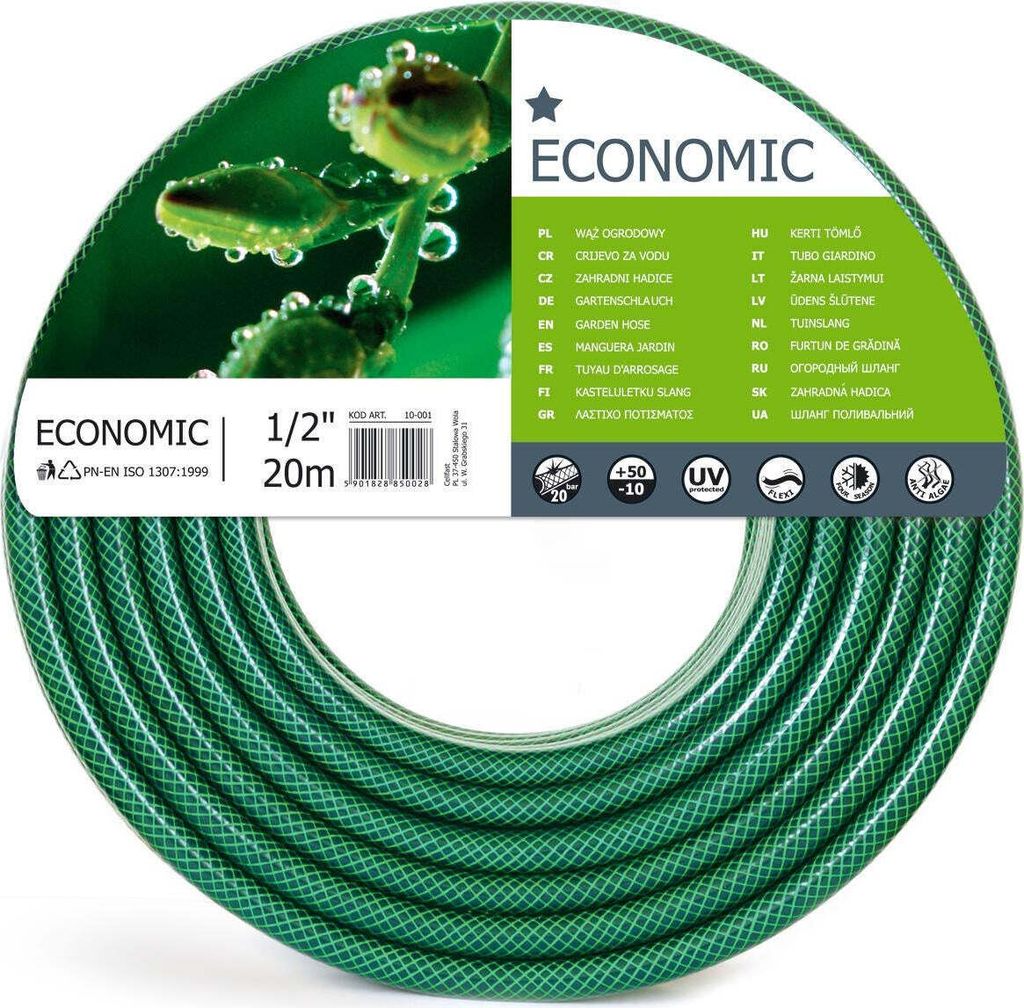 Tuyau d'arrosage économique Cellfast Taille : 1/2" Longueur Image du produit 