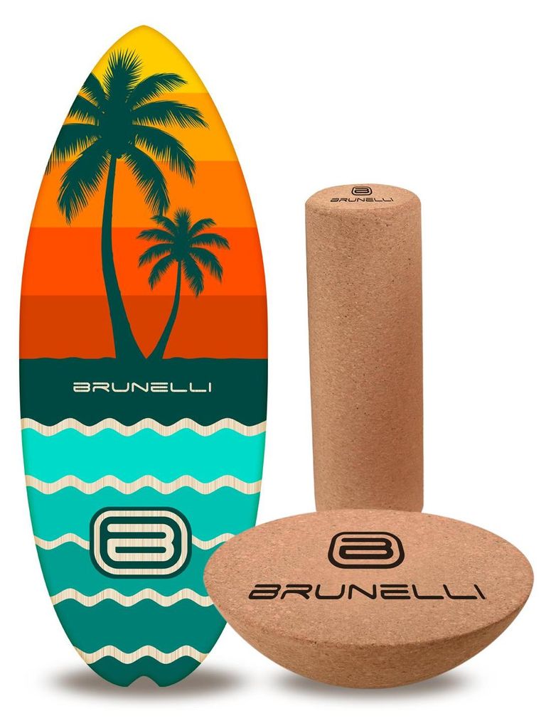 Brunelli Balance Board Komplettset Balanceboard Halbkugel Produktbild 