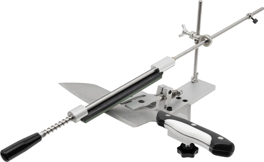 Aiguiseur De Couteaux Professionnel 8 Pierres Rotatives 360° - Kit D'Affûtage Complet