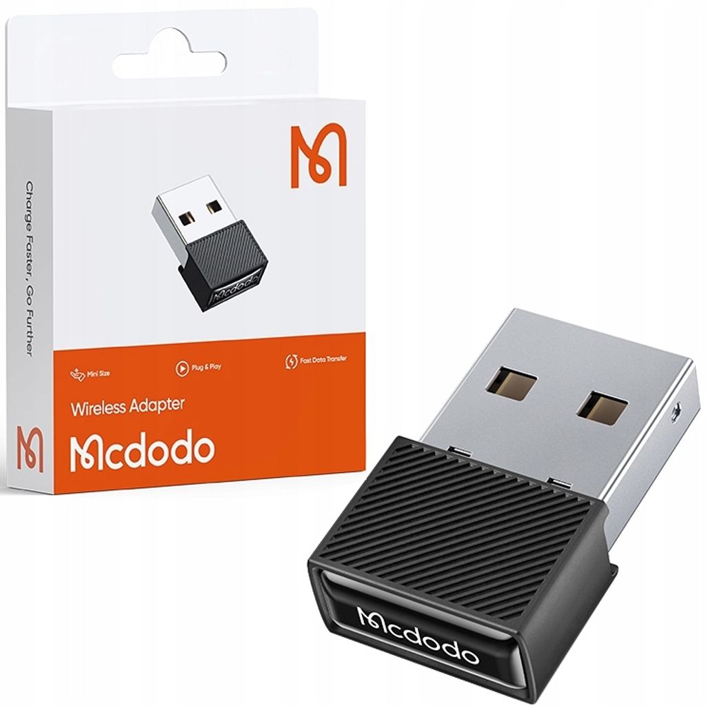 USB Bluetooth 5.1 adaptér Mcdodo OT-1580 pre PC, čierny Obrázok produktu 