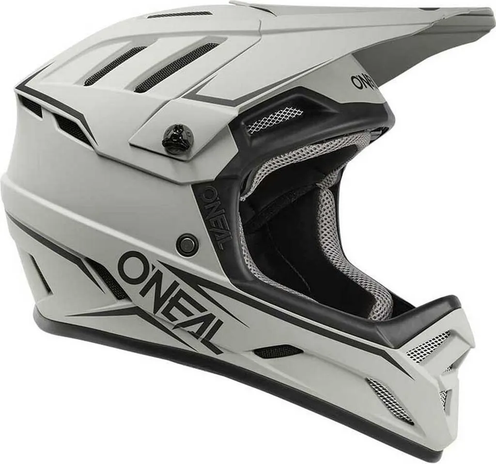 Casque VTT de Descente Intégral Oneal Backflip Solid Gris Taille S