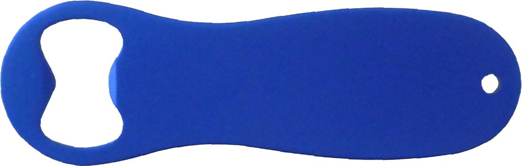 Flaschenöffner / aus Metall / Farbe: blau