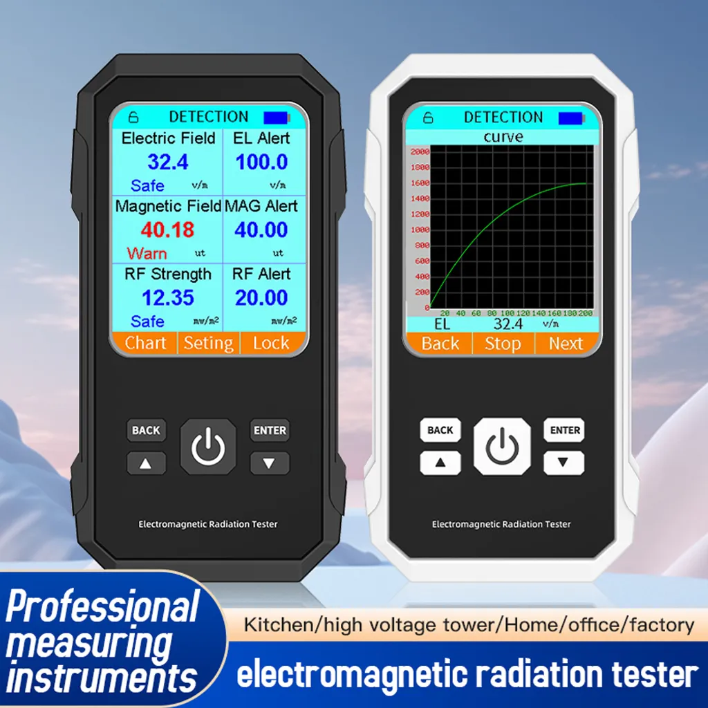 Détecteur de pollution électromagnétique contre les ondes RF et EMF