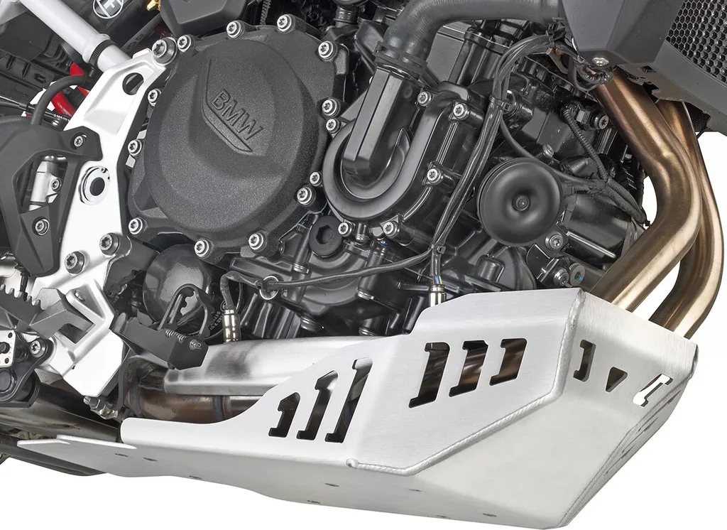 Sabot Moteur GIVI RP5145 en Aluminium Anodisé Haute Résistance Noir