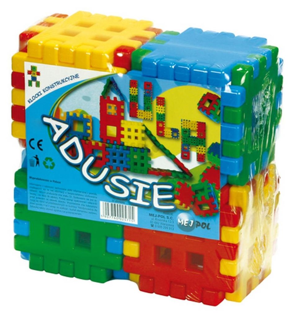 Blocs Adusie Gonflables - Jeu Créatif de Construction (24 Image du produit 