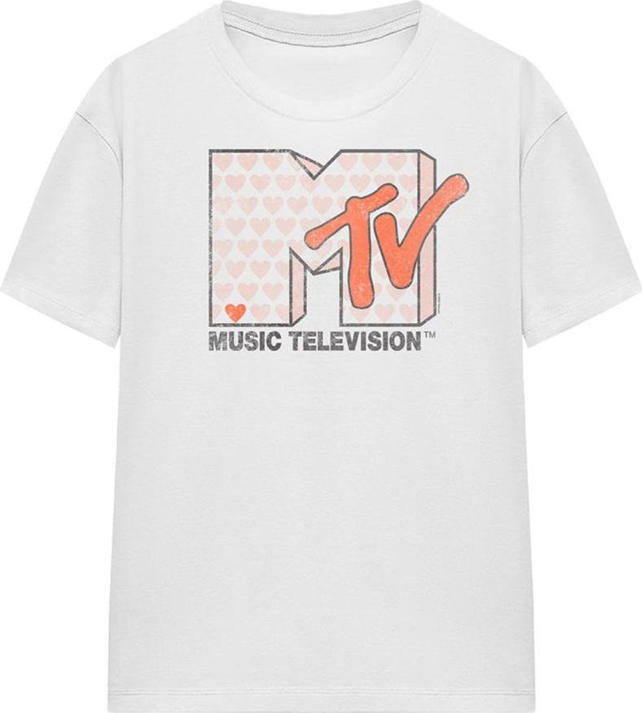 MTV - "Riot" T-Shirt für Damen TV27759 (XL) (Weiß)