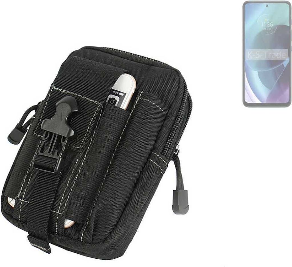 K-S-Trade Gürtel Tasche kompatibel mit Infinix GT 20 Pro Gürteltasche Holster Schutz Hülle Handy Hülle Smartphone outdoor Handy-Hülle schwarz