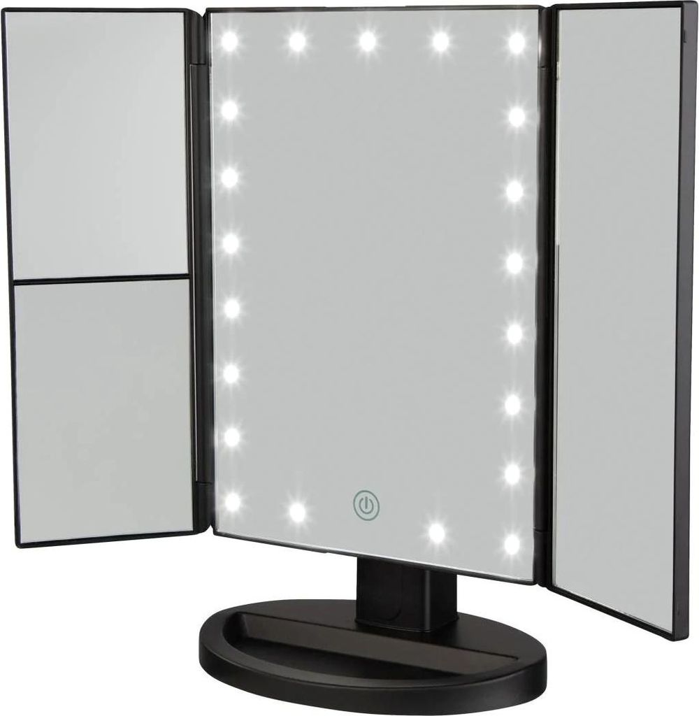 Cien Beauty LED Kosmetikspiegel zusammenklappbar Produktbild 