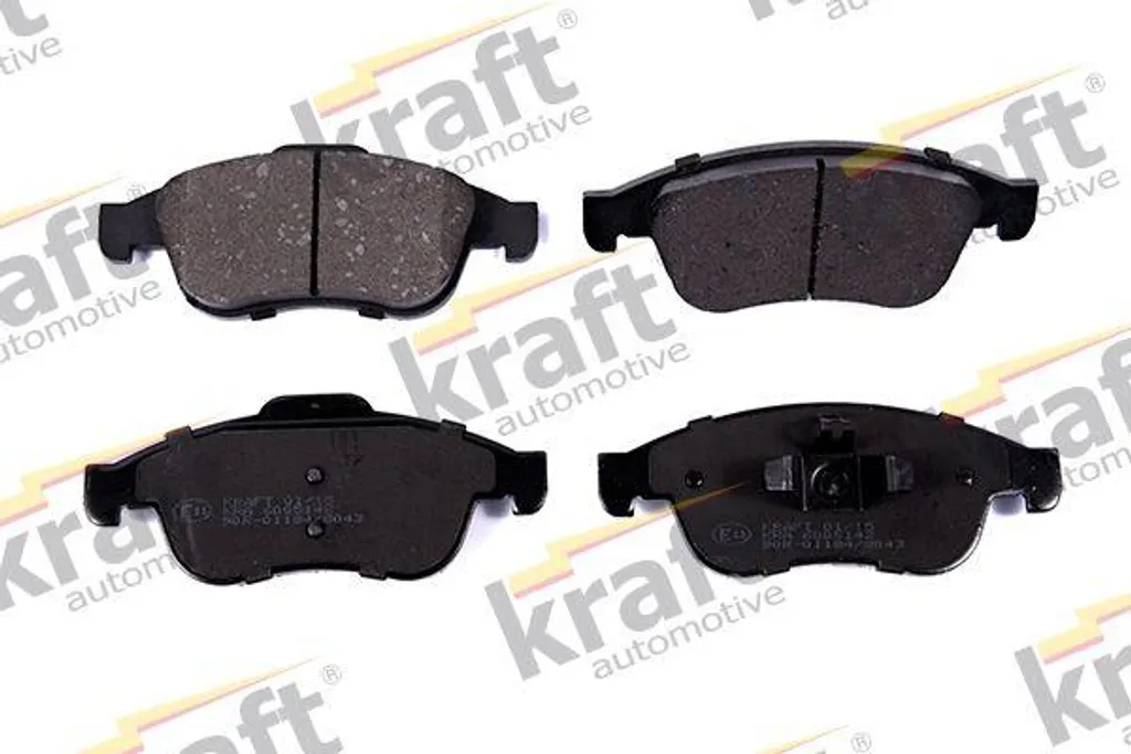 Plaquettes de frein anti-bruit KRAFT 6005142 longévité renforcée