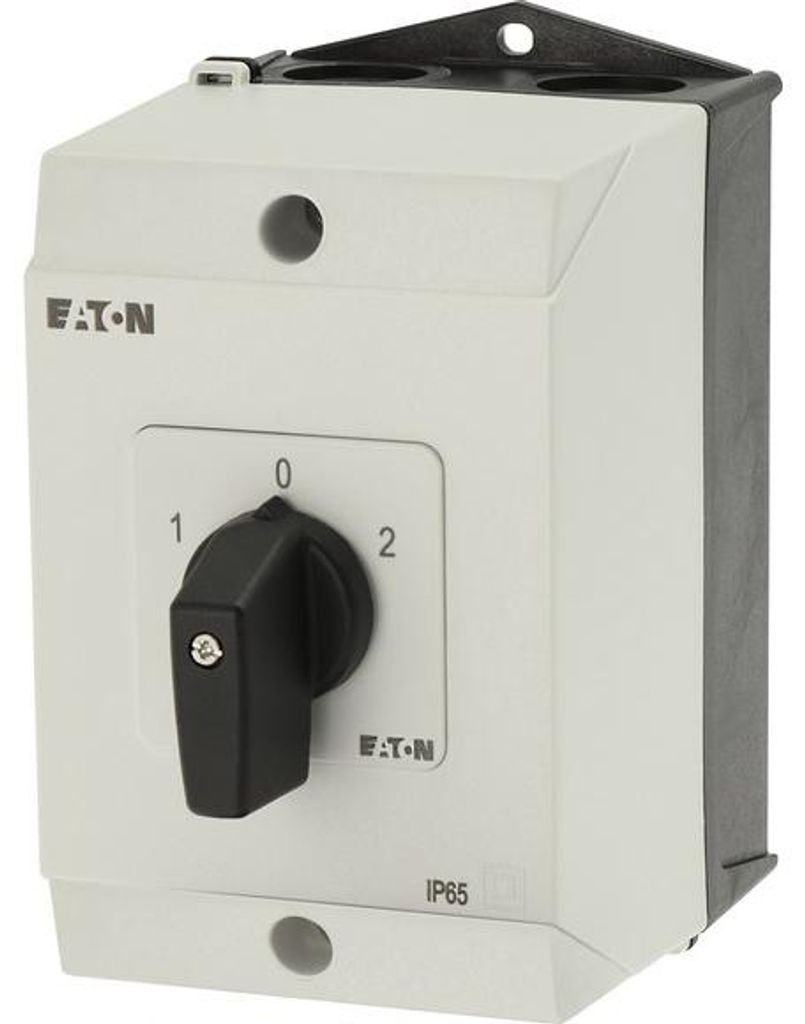 Eaton Commutateur à cames 20 A 2 x 60 ° Gris, noir Image du produit 