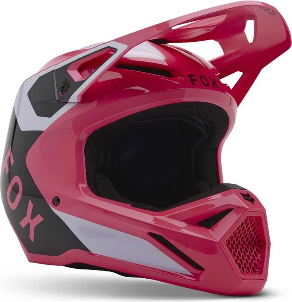Casque Fox V1 Lean Rose XL avec Système MIPS et Ventilation Optimale