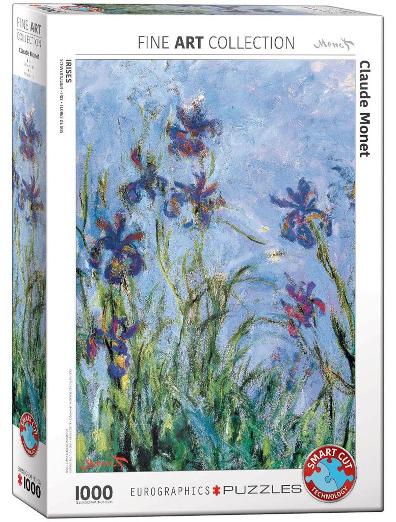 EUROGRAPHICS Lila Iris Puzzle 1000 Teile