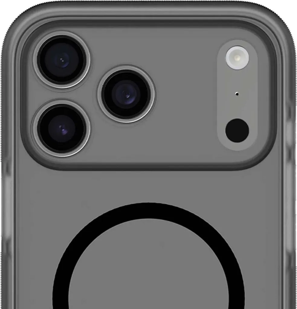 Custodia iPhone 17 Pro Max Decoded MagSafe DropTec Nera Elegante - 3