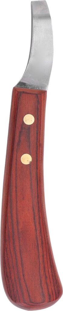 Hufschneiderschere, Edelstahlklinge, Gummi-Holzgriff, Mehrzweck-Rinder- und Pferdeschneider