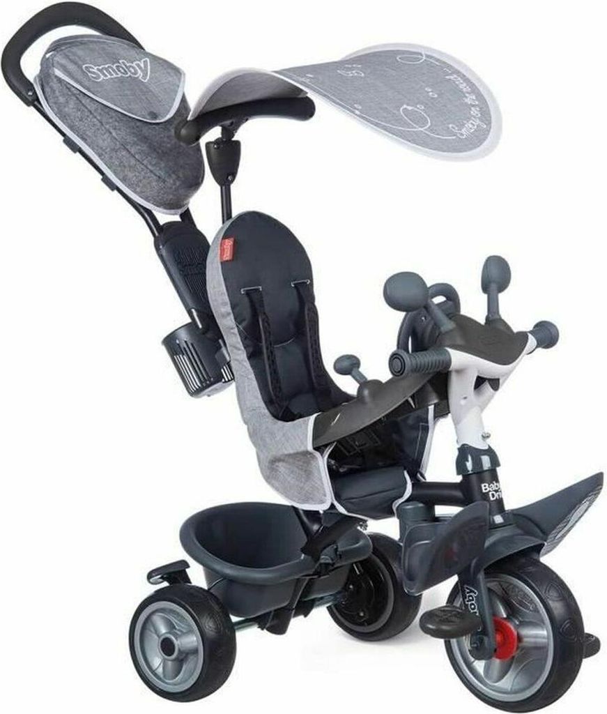 Smoby Dreirad Baby Driver Plus Grau Image du produit 