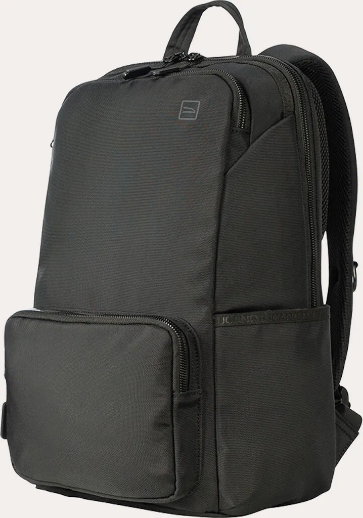 Sac à dos informatique Tucano Terras noir pour ordinateur 16" robuste