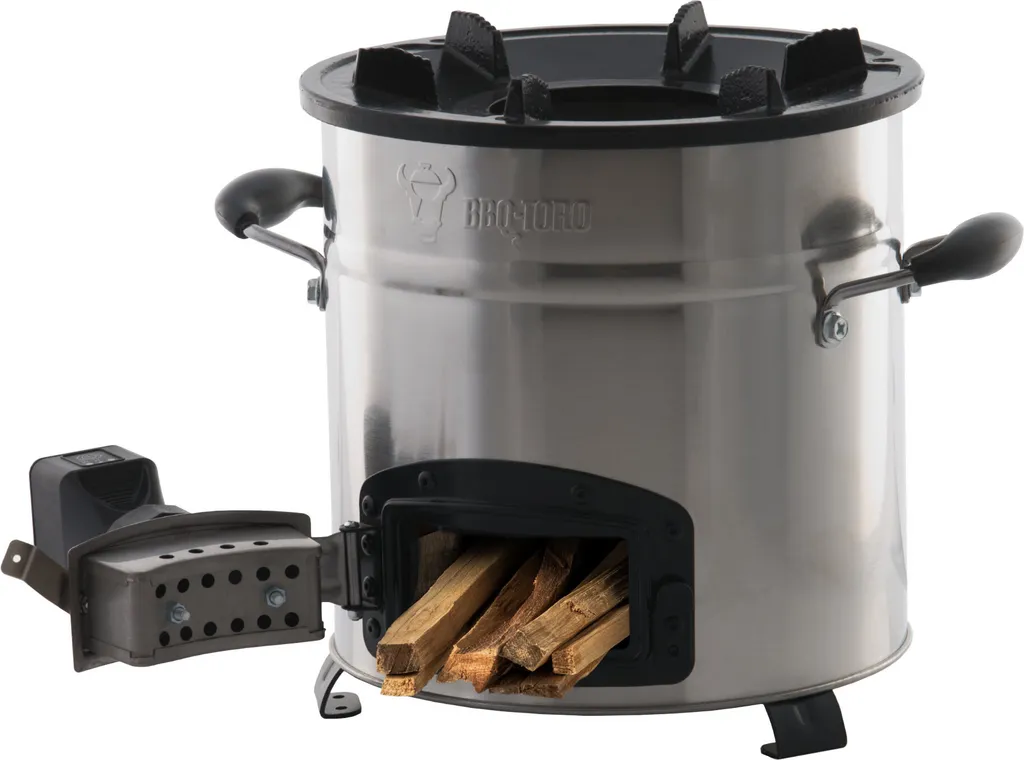Four-fusée Inoxydable BBQ-Toro RAKETE #3 à Ventilation USB pour Jardin - 6