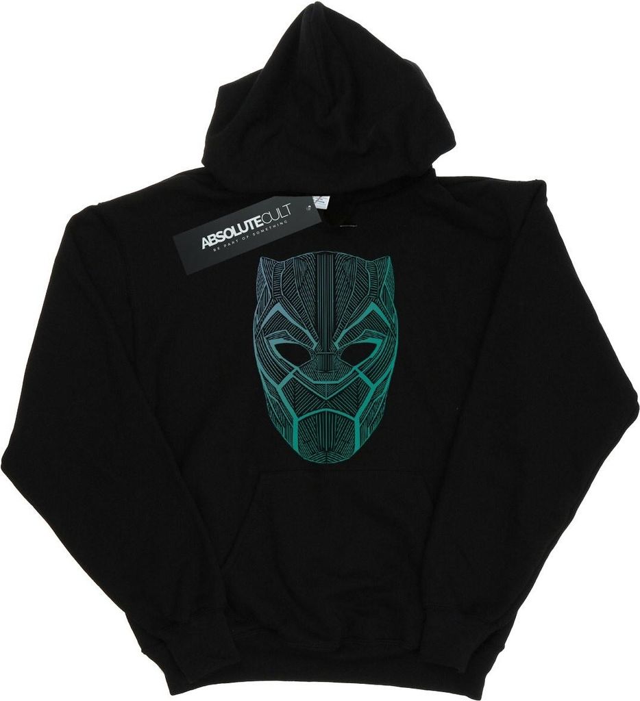 Marvel - Kapuzenpullover für Jungen BI3665 (128) (Schwarz)