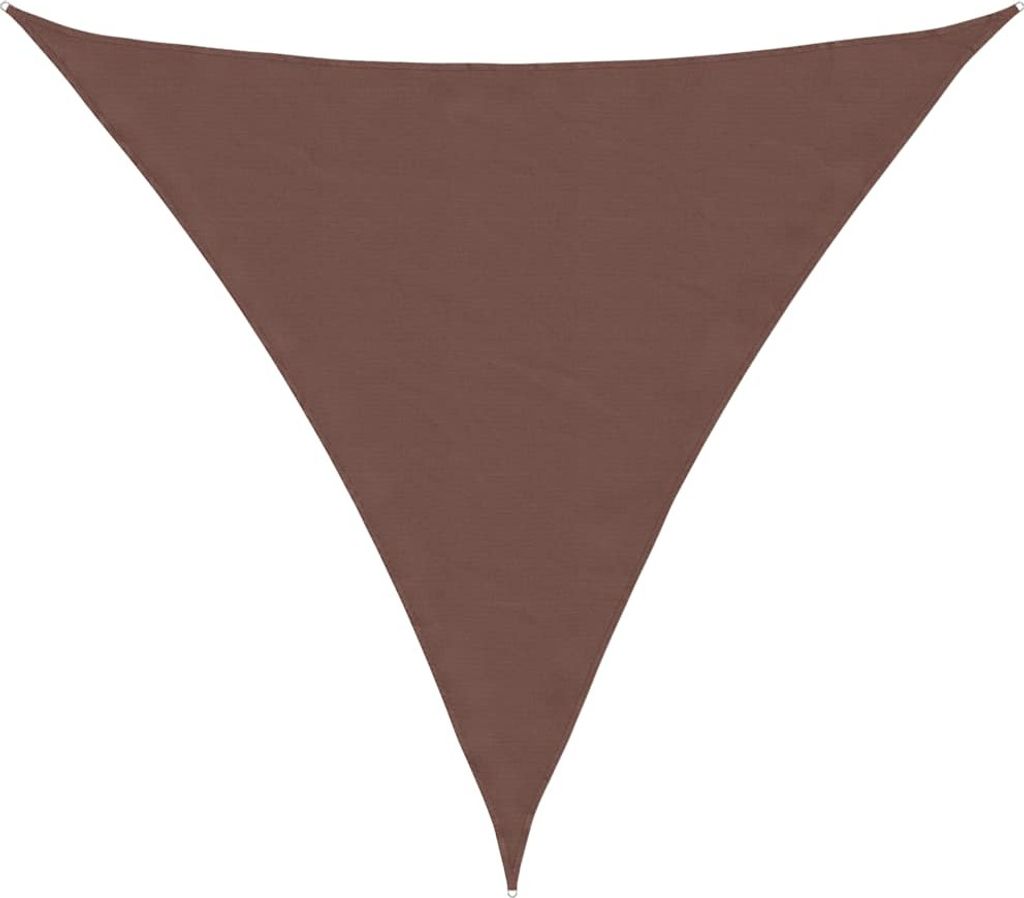 vidaXL Sonnensegel Braun 2x2x2 m 100% Polyester Oxford Produktbild 