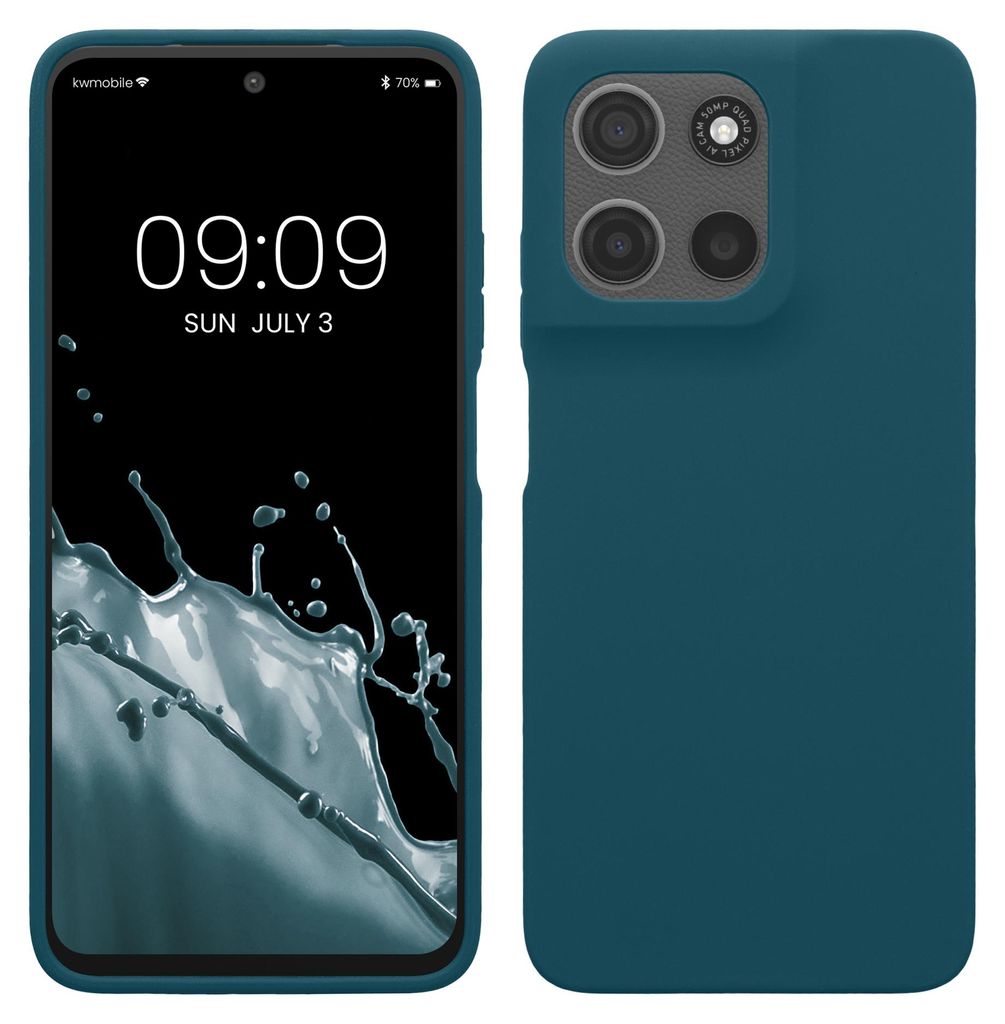 kwmobile Handyhülle für Motorola Moto G15 Hülle - Case Produktbild 