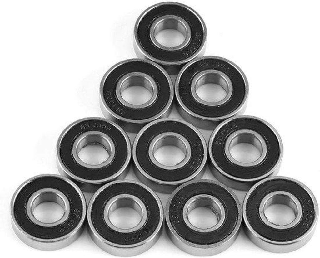 Ball bearings 6001-2RS 12 x 28 x 8 mm, sealed, rubber, double shielded