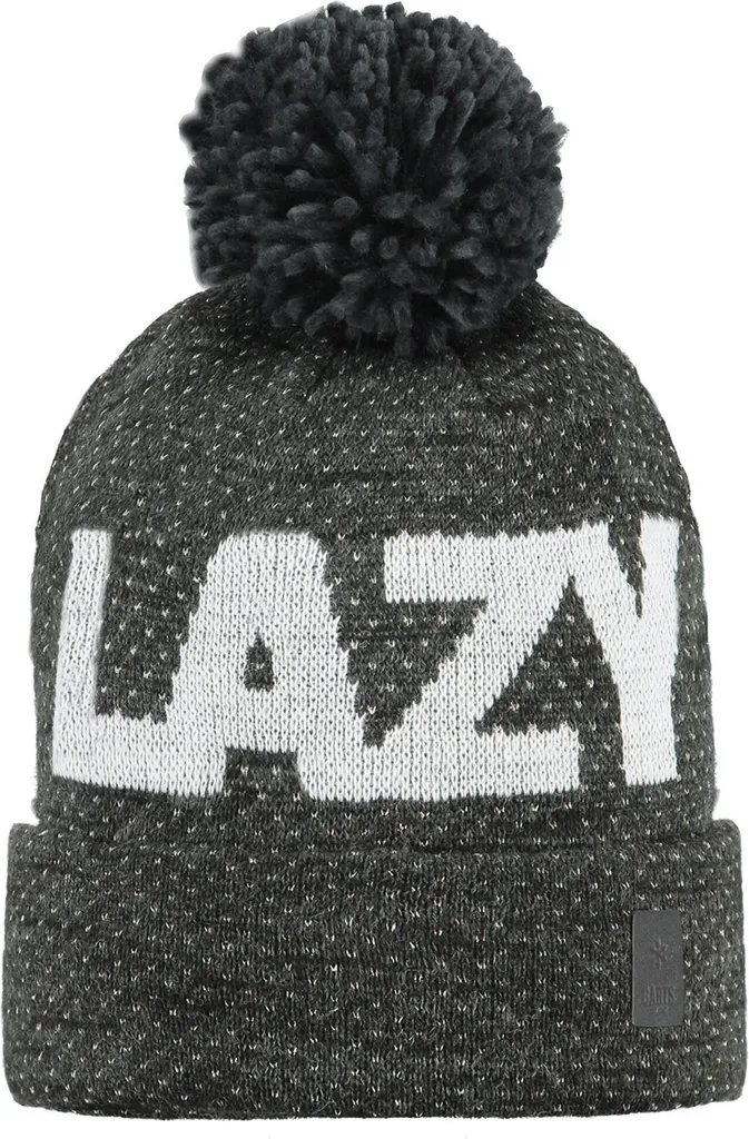 Bonnet Femme en Maille Barts Lazy Beanie Happy Coloris Dark Heather