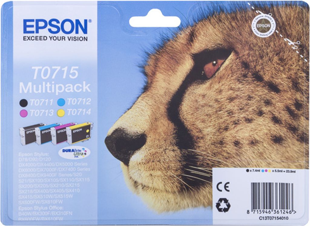Epson T0715 - Inktcartridge / Multipack - BK | Kaufland.de