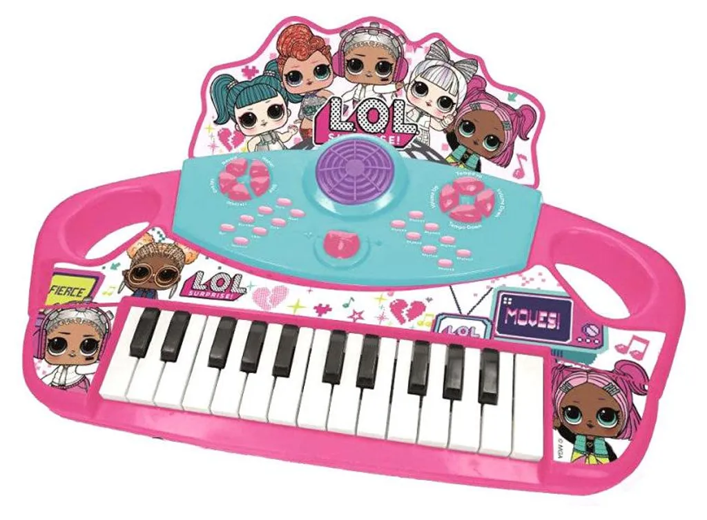 Clavier LOL Surprise à effets sonores et lumineux pour chambre enfant