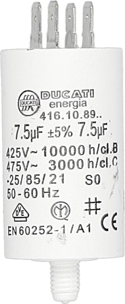 easyPART passend für 92215292 CANDY/ HOOVER Kondensator 7,5μF Candy für Waschmaschine