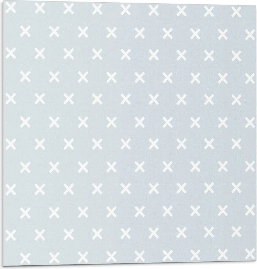 Motivo con croci - Piastrelle autoadesive - Piastrelle da parete - Pannelli da parete - Piastrelle autoadesive per bagno - Piastrelle autoadesive per cucina - Carta da parati autoadesiva - Decorazione murale -20 Unità 20 x 20 cm