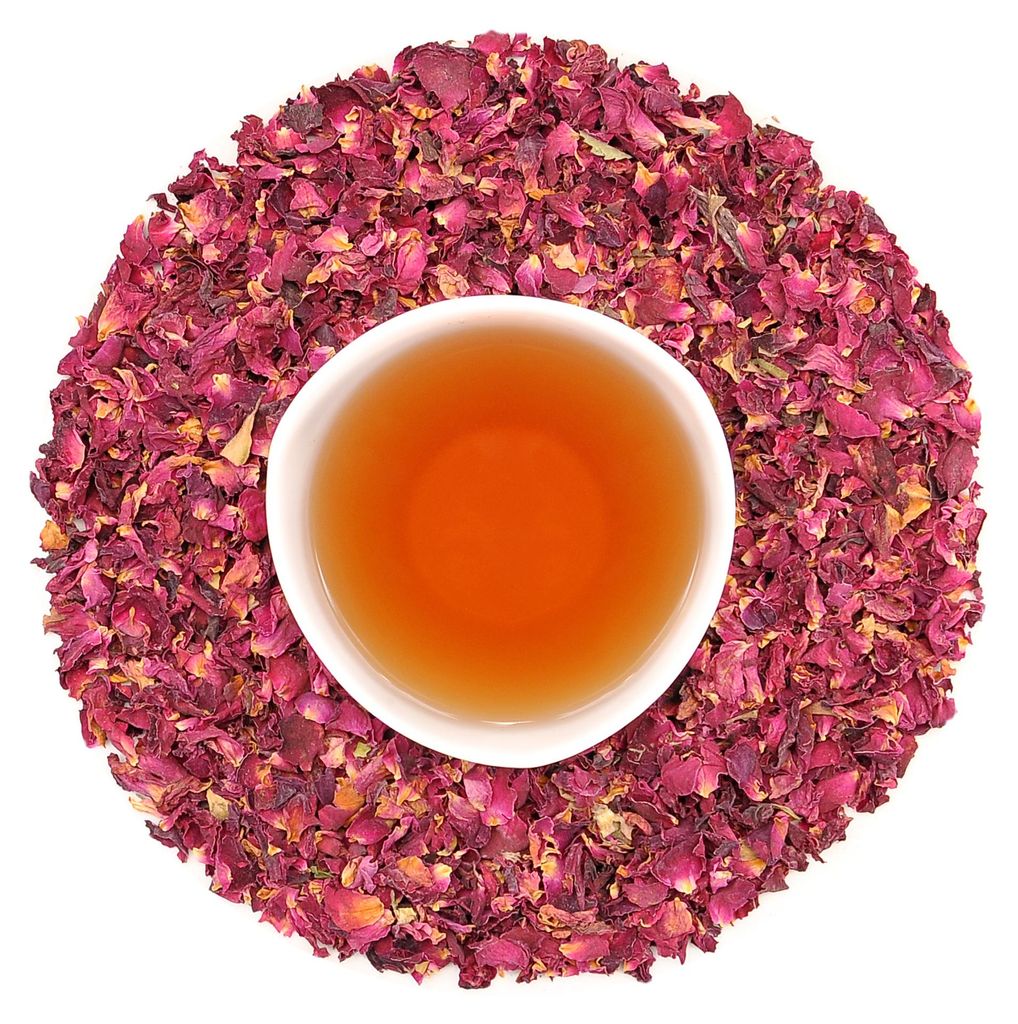 Essbare getrocknete Rosenblütenblätter 500 g