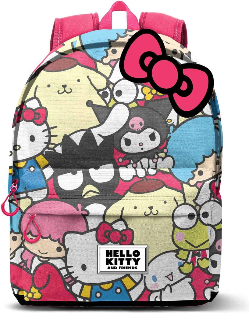 Karactermania - Plecak Hello Kitty Friends 44cm, Oficjalny Produkt Szkolny