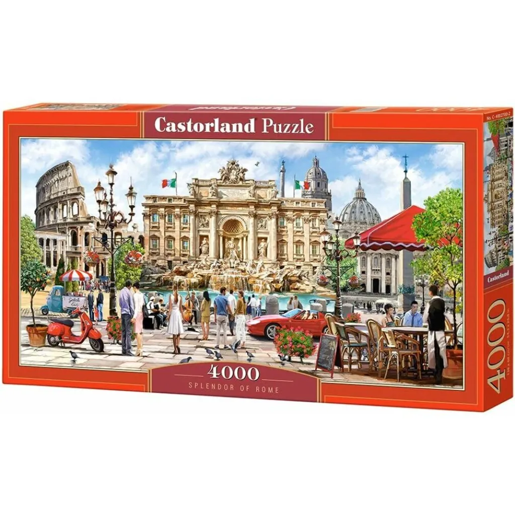 Puzzle Castorland 4000 pièces Rome - Finies les pièces manquantes !