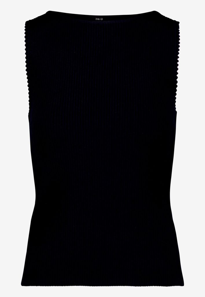 Stricktop mit U-Boot Ausschnitt