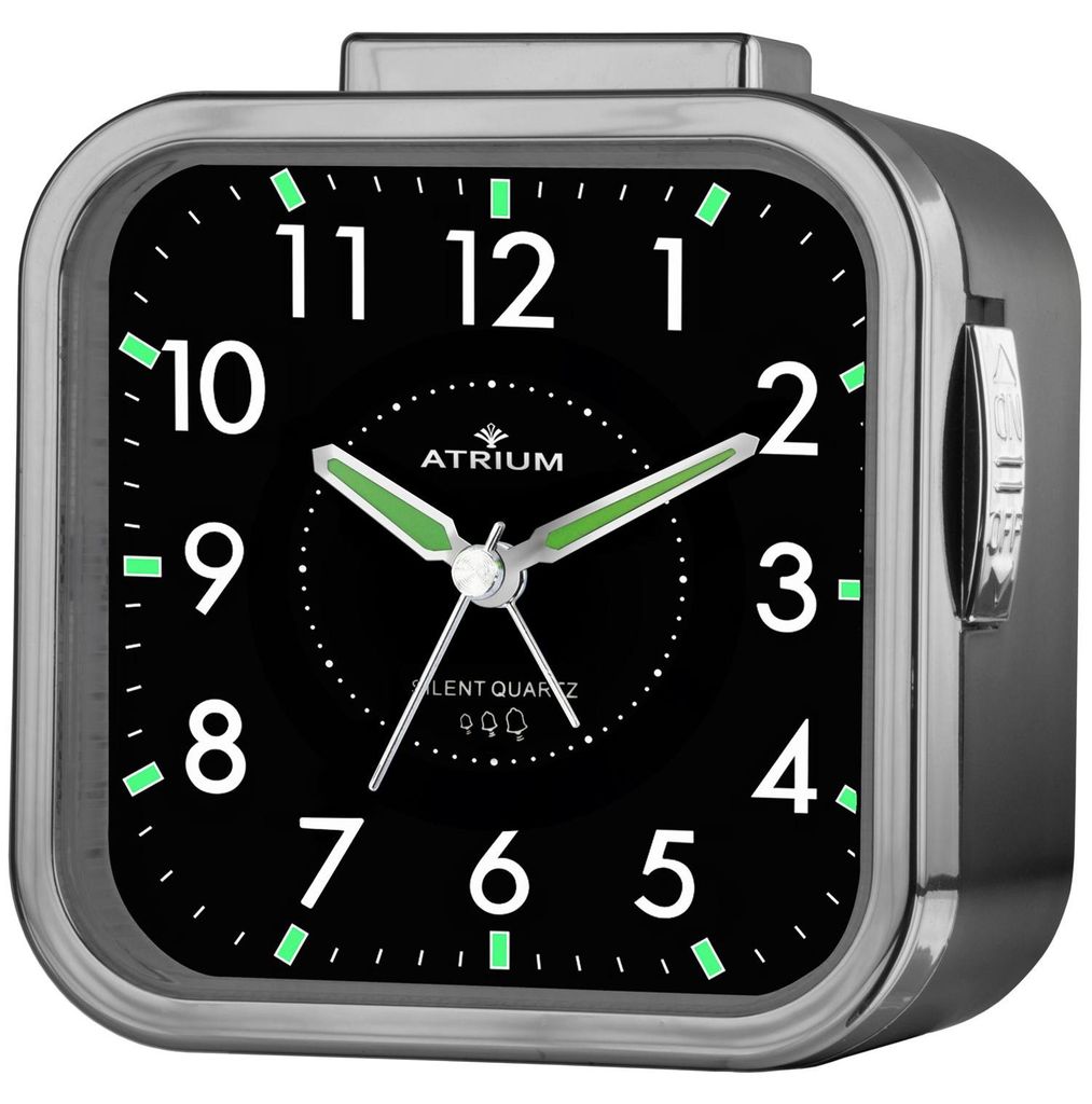 ATRIUM Wecker Analog Quarz Seniorenwecker schwarz A530-4 o. Produktbild 