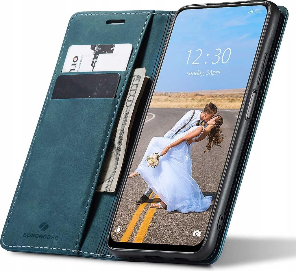 Spacecase Geldbörse Poco M3 Pro/Redmi Note 10 5G blau