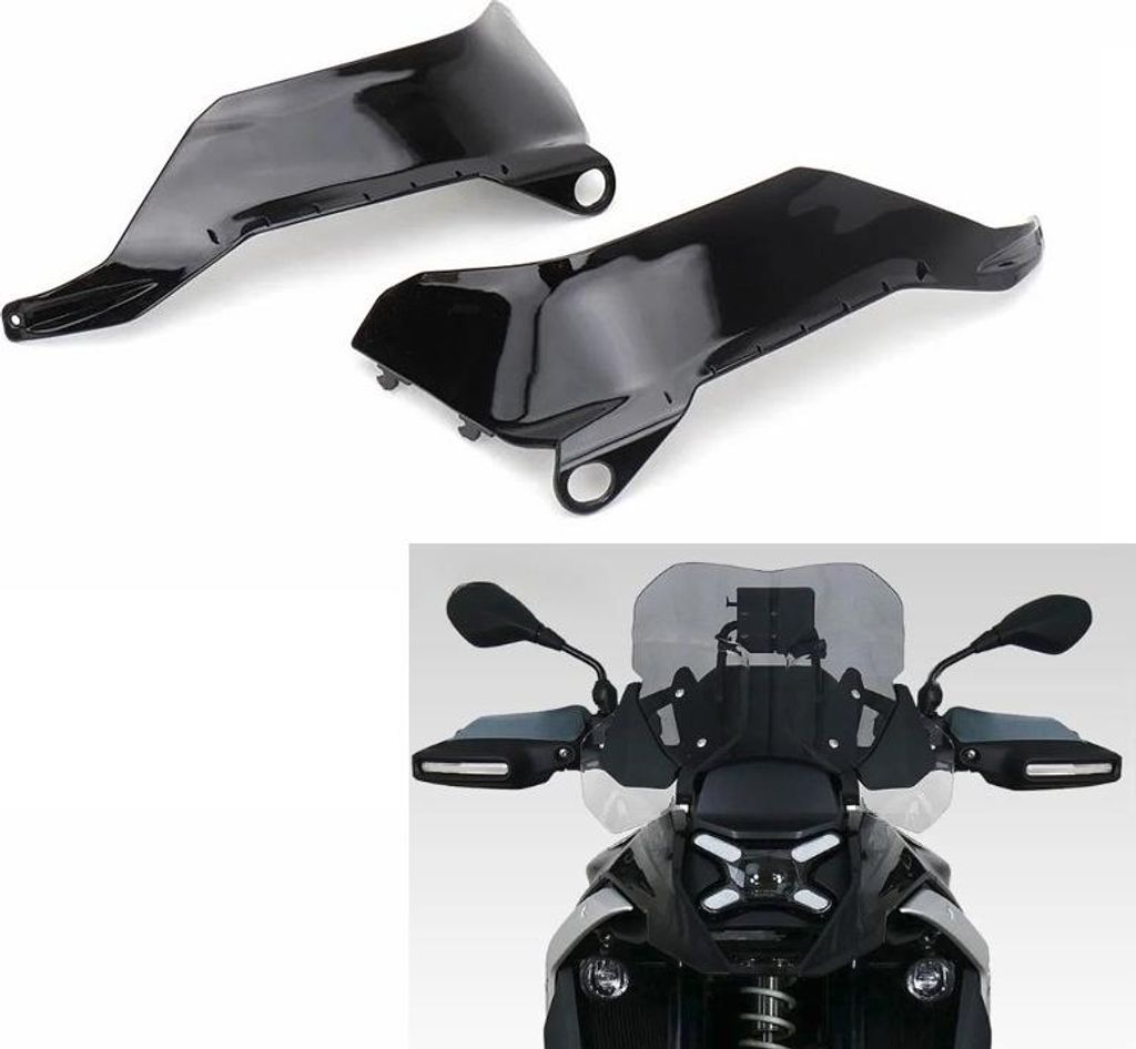 Handprotektoren Erweiterung für BMW R 1300 GS 23-25 HE3 schwarz
