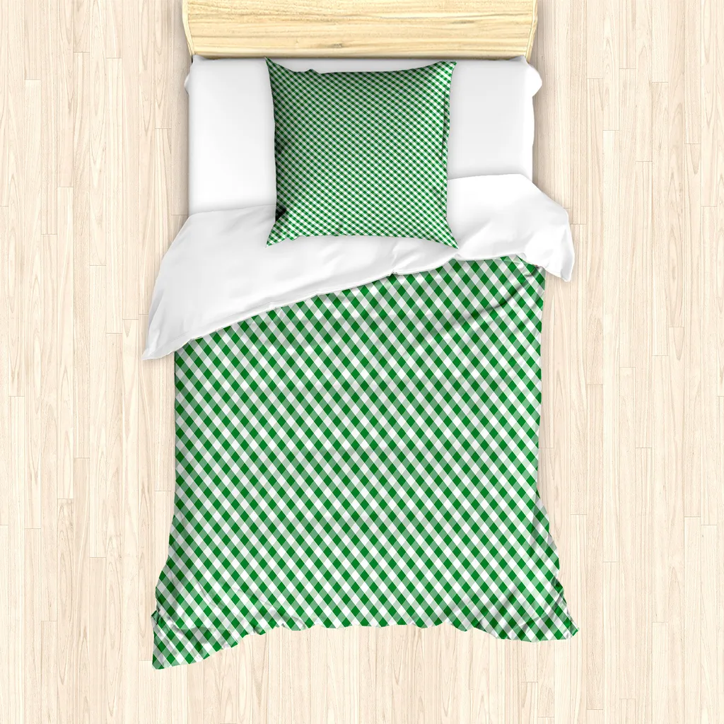 Trend Camera da Letto 2026: Set Copripiumino Green ABAKUHAUS