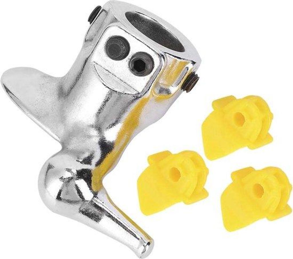 Demontage- und Montagekop mit 30 mm Eindenkopf, Bandwisselaar, mit Gummi-Pads.