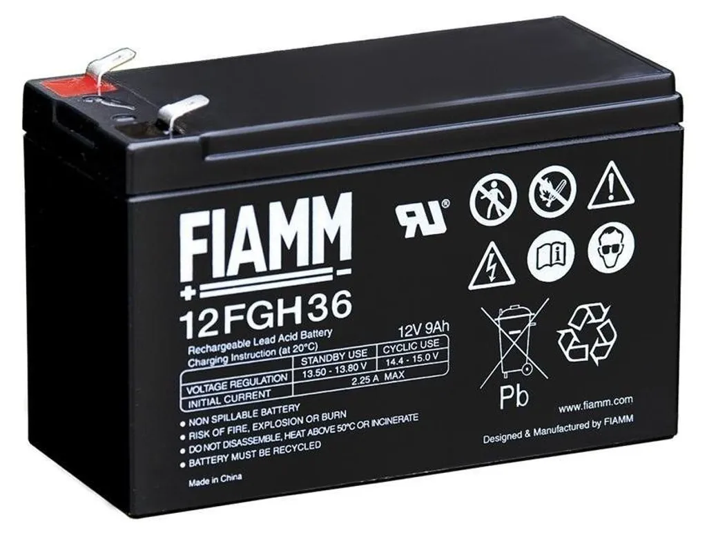 Offerta Batteria UPS FIAMM 12V 9Ah 12 FGH 36 - Prezzo Shock