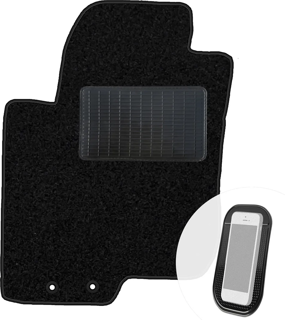 Tappetino Auto Kia Ceed/ProCeed/XCeed - Lato Conducente In Velour Nero (singolo) - Qualità Originale - 2
