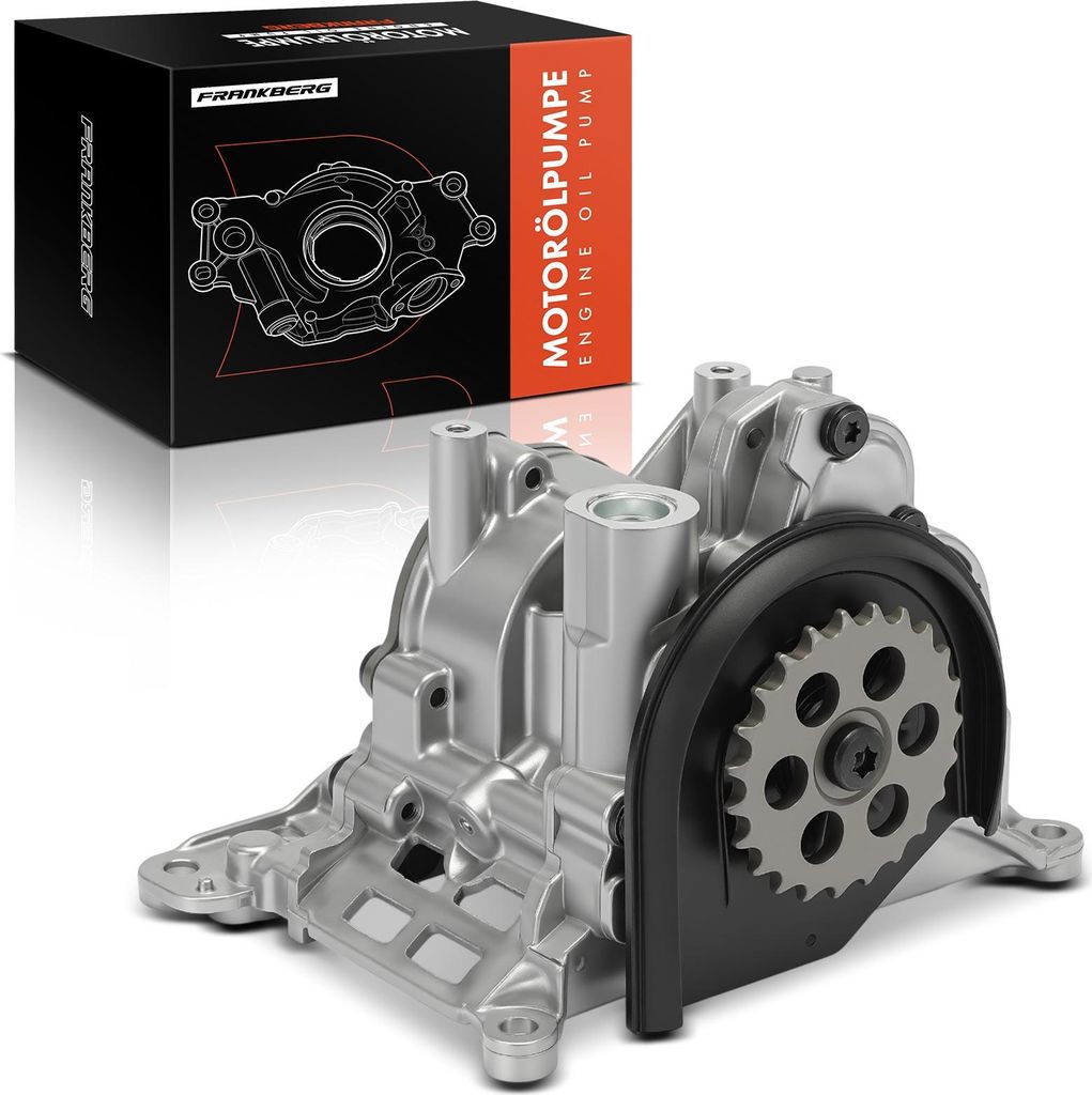 Frankberg 1x Ölpumpe für BMW 3er E90 F30 F80 E93 E92 E91 F31 5er F10 5er Gran Turismo F07 5er F11 7er F01 3.0L 2005-2019