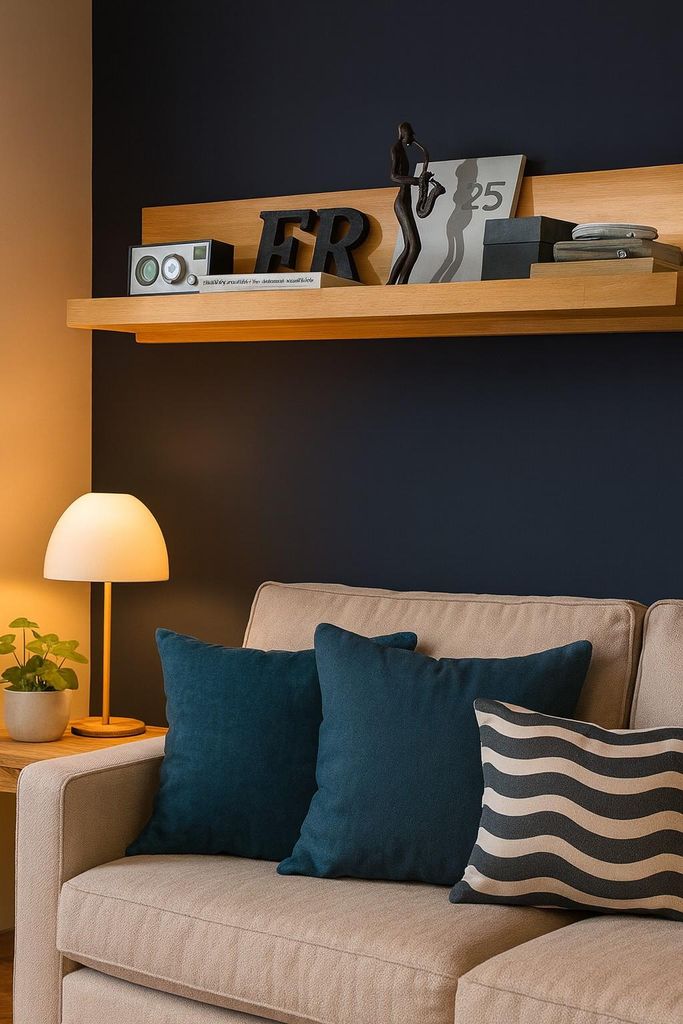 Wandregal Wandboard 150cm Regal Kernbuche