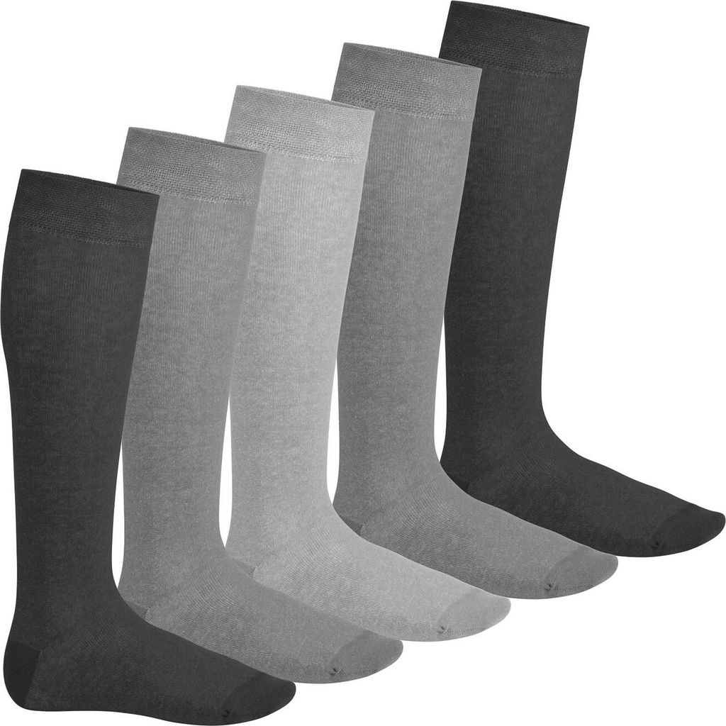 Footstar EVERYDAY! 5 PAAR Damen & Herren Kniestrümpfe - Produktbild 